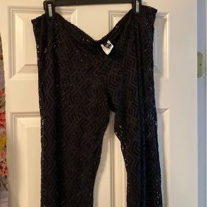 Becca crochet cover up pants size L originally from Nordstrom
